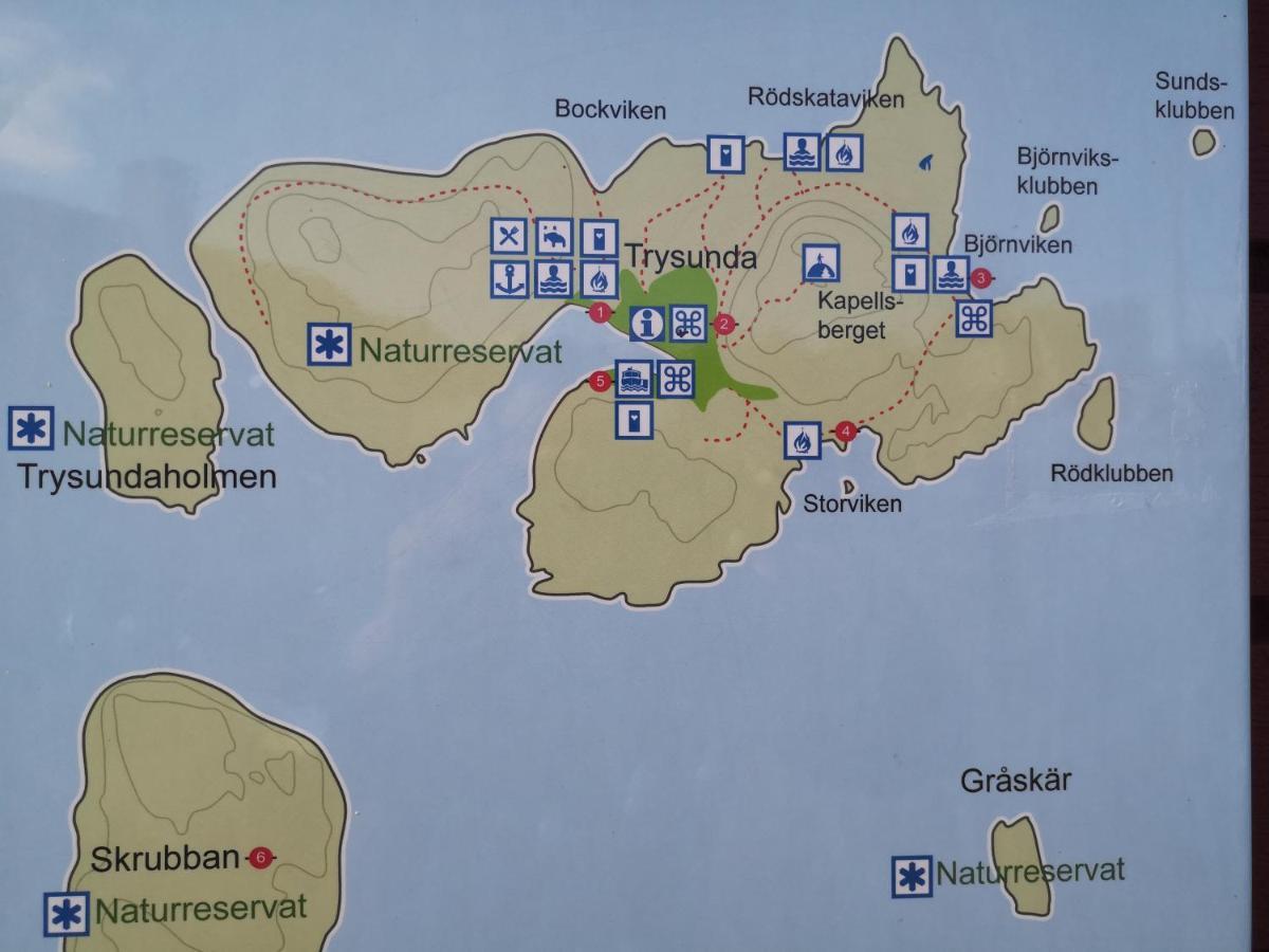 Trysunda Vandrarhem & Skaergardscafe ภายนอก รูปภาพ